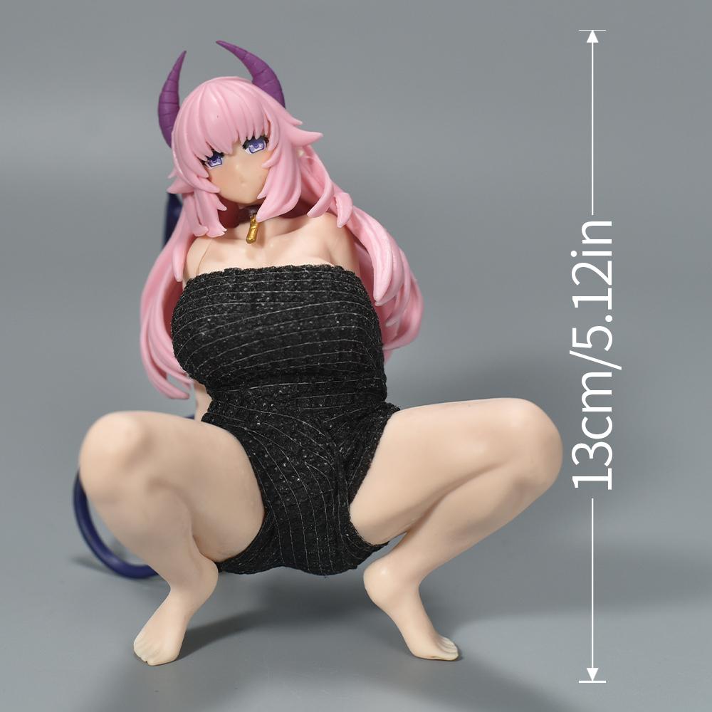 Aixlan Succubus Gakuen Figure 13Cm Lilim Sexy Nikukan Girl PVC Action Figure Toy Adults Collection Hentai Model Doll Gifts