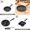 Modern Nonstick Egg Griddle With Multiple Compartments For Home Kitchen Use