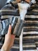 2026 Trendy National Tide Brand Striped Knit Sweater Hoodie for Couples