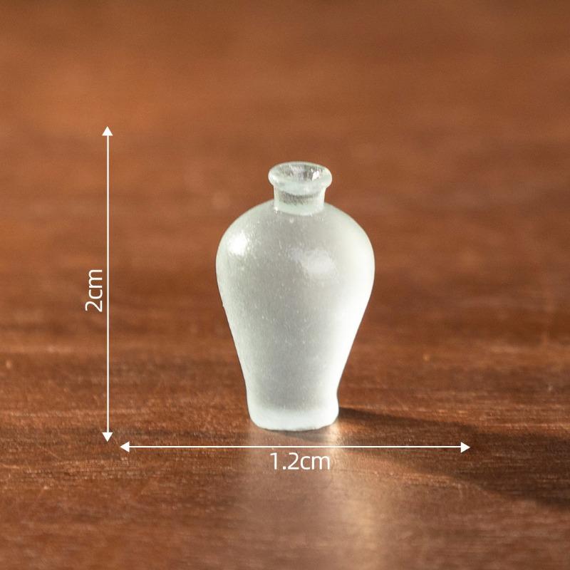 Micro-landscape Ice Transparent Antique Bottles Porcelain Dollhouses Decorative ItemsBlind Bags Accessories Miniature Small Ornaments