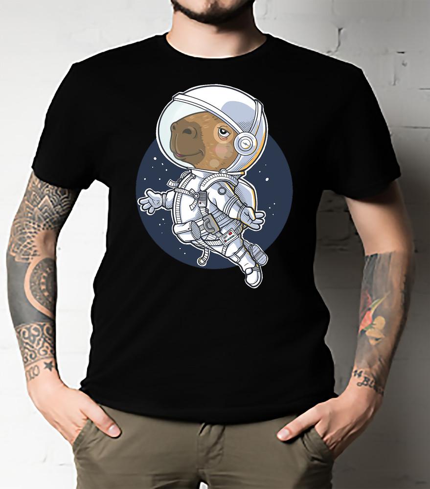 

Astronaut Capybara Essential Tee Classic T-Shirt ALL SIZE UNISEX Unisex T-Shirt L