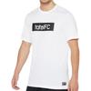 Nike Solid Letter Print Crew Neck Sports T-Shirt Men Tops White CD0168-100