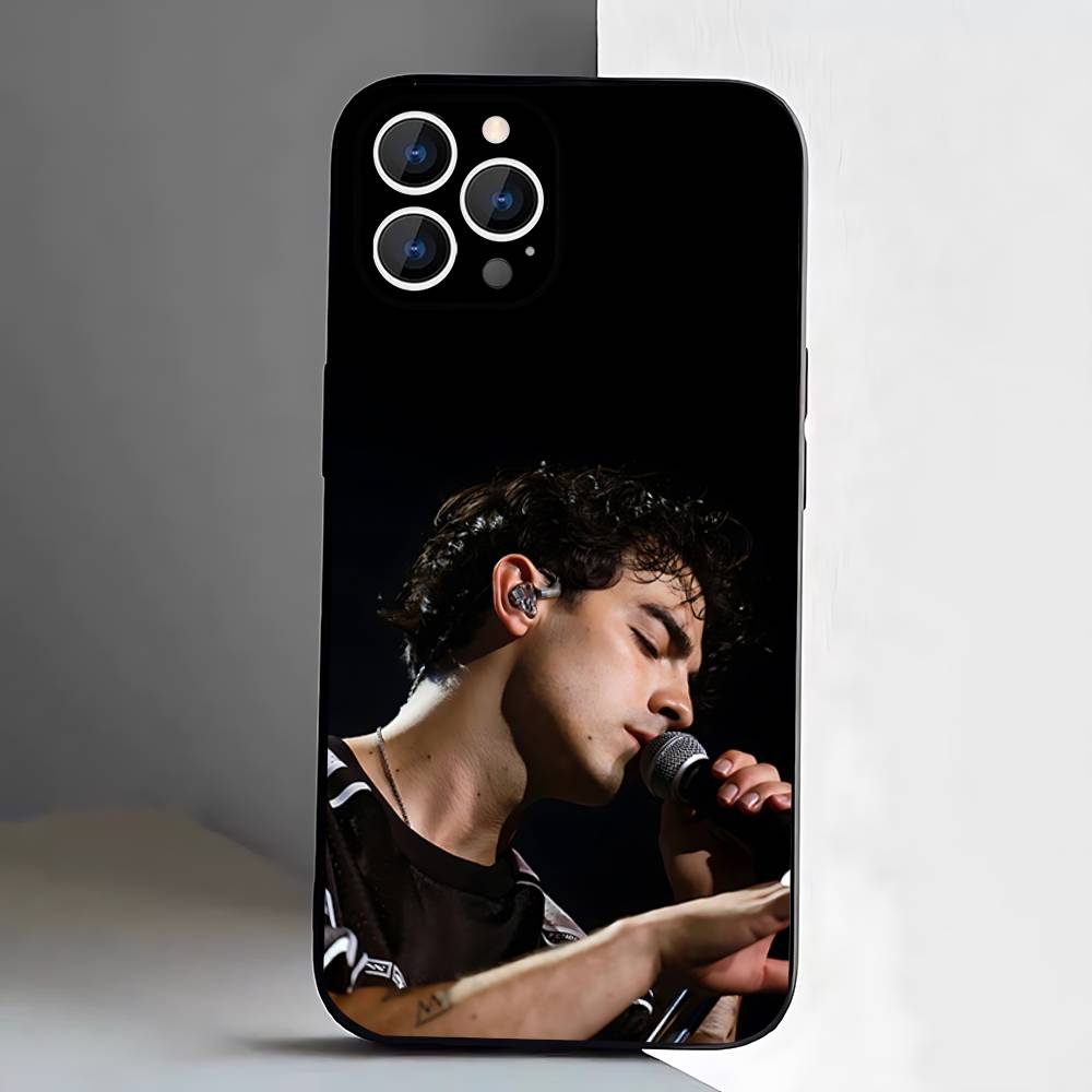 Singer J-Joe Jonas  Phone Case For iPhone 17,16,15,14,13,12,Pro,Max,Plus,E,SE4,Air,Mini Black Soft Box