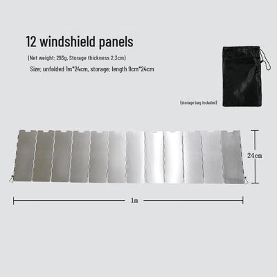 Portable Camping Stove Wind Shield
