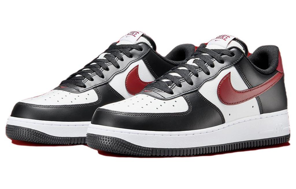 Nike Air Force 1 Low '07 Black White Dark Team Red FZ4615-001