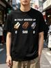 Herren T-Shirt Vintage Ich bin komplett zugebaut Meme Lustig Gen Z Humor Niedliche Katze T-Shirt Hip Hop Damen Harajuku Y2k Baumwoll Top Spiel Shirt