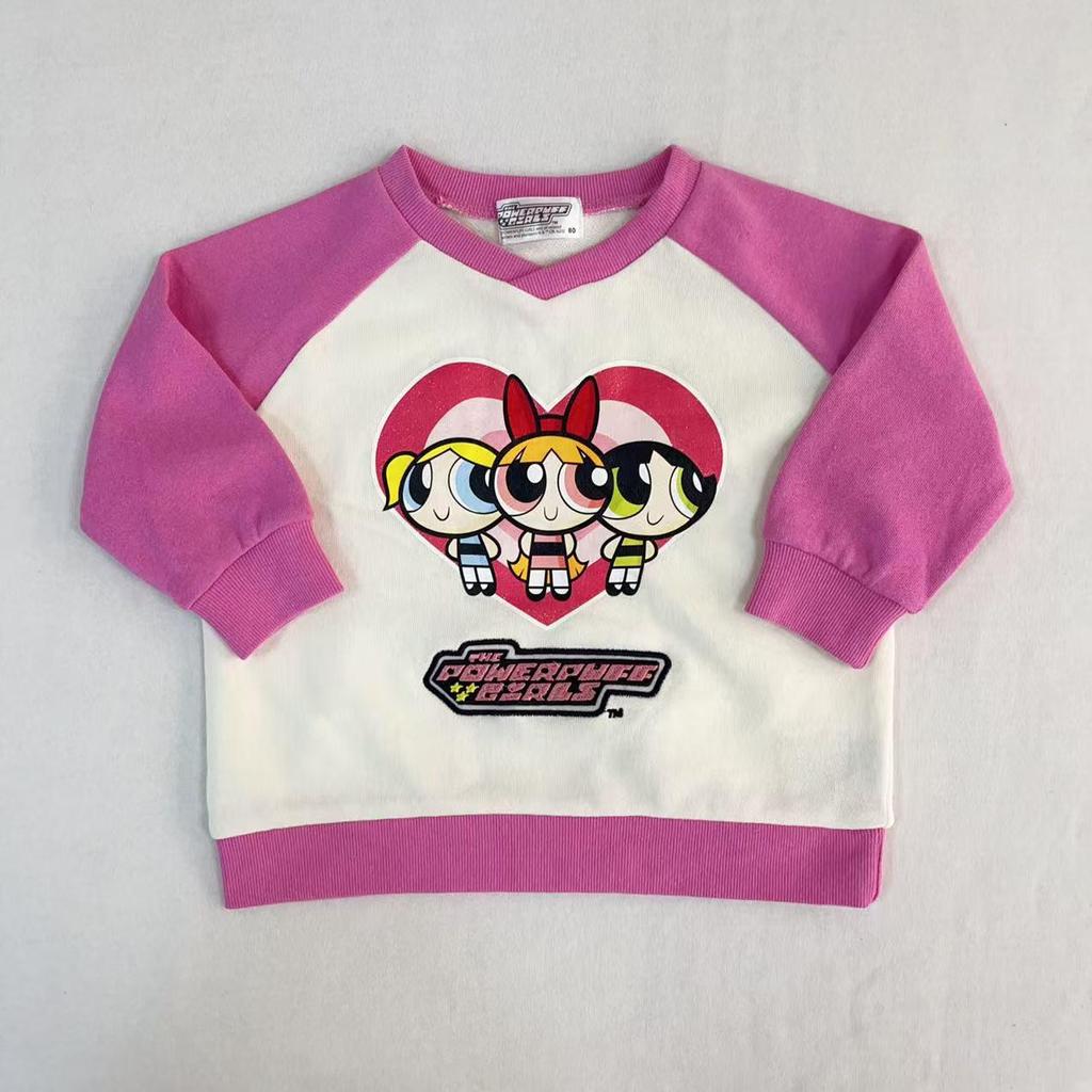 Felpa con maniche raglan e stampa autunnale delle Superchicche