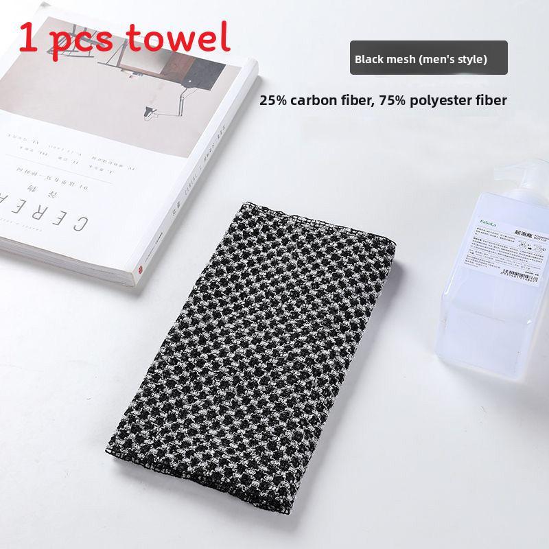 Bath Towel Washcloths For Adults Pva Long Back Scrubber With Mesh Design For Home Spa Use