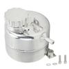 Radiator Coolant Expansion Water Tank Aluminium Alloy Polished Replacement for COOPER S R53 2002‑2006