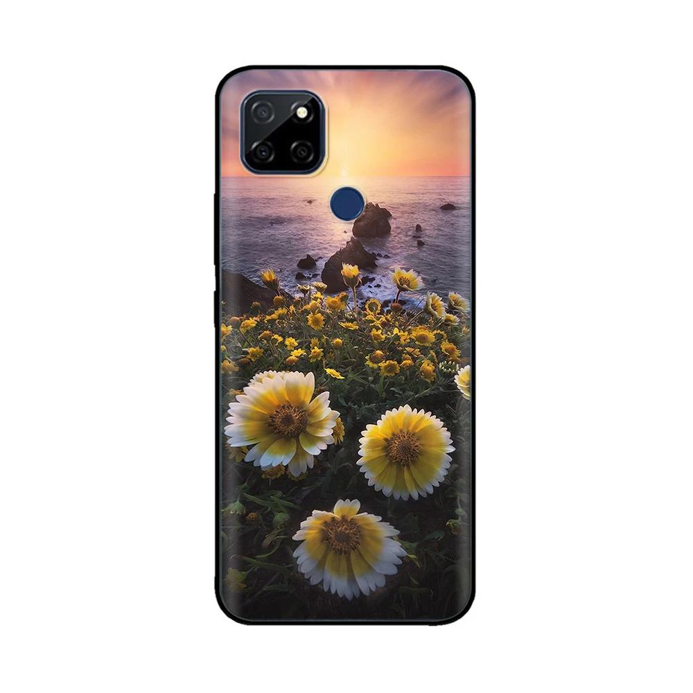 For Oppo A15 Case for OPPO A15s Soft Liquid Silicone Camera Protection Phone Back Cover for Oppo A15 A15S Cases Cute Funda Capa