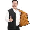 black cloth vest with warmth