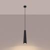 Electra black concrete pendant lamp