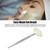 Face Mask Fan Brush Transparent Handle Cosmetic Flat Facial Brush for Beauty Salon Large