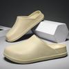 Men Design Sandals Summer Outdoor Half  Shoes Soft Slippers Light Beach Shoes Non Slip Men Cloud Sandal