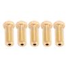 5Pcs 3D Printer Extruder Nozzles Fit for QiDi Tech X Plus 3 Brass Kit 0.6mm Hotend Printing Parts