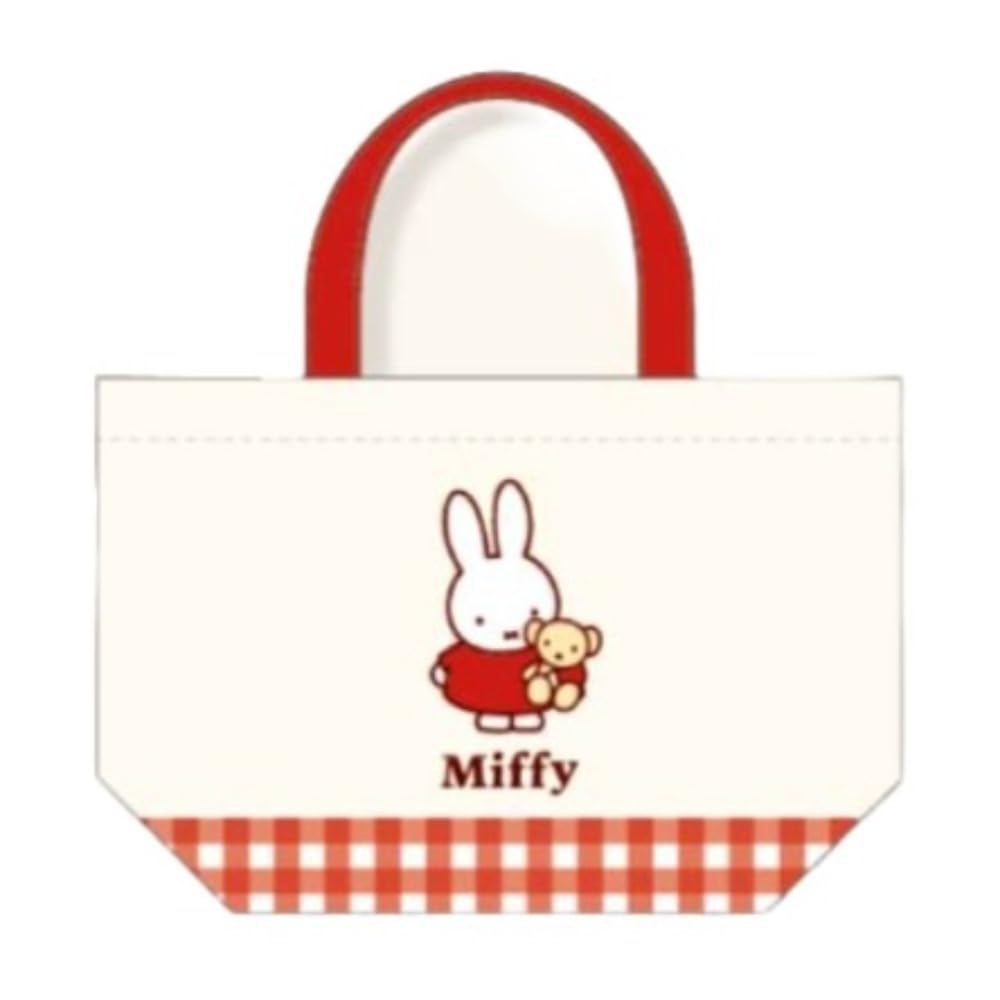 Marimo Craft Insulated Mini Tote RD Gingham W300 x H200 x D100mm Bag, Series, MF, (DBM-2308)