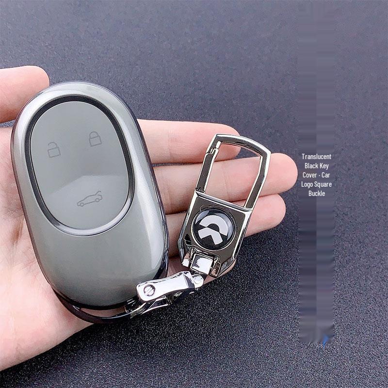 Transparente Smart Key Hülle für Nio ET7, ET5t, ES6, EC6, ES8 - Stilvolle Schutzschale für Damen & Herren