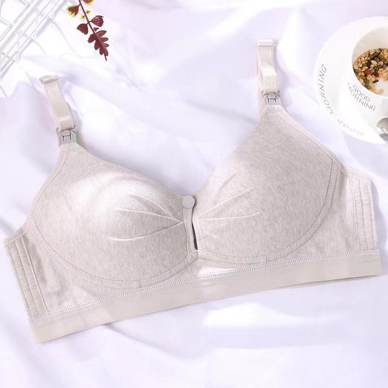 

Бюстгальтер для беременных и кормящих женщин, бюстгальтер для кормления грудью, нижнее белье для кормящих, одежда на пуговицах вверх и вниз, нижнее белье для кормления 95 серый