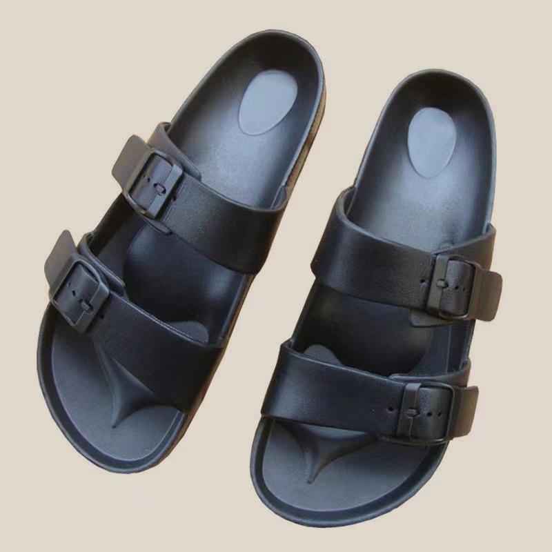 Women's Fashionable Sandals Slippers Lightweight Couple Outdoor Sandals with Buckle Design Comfortable Stylish for Everyday Wear