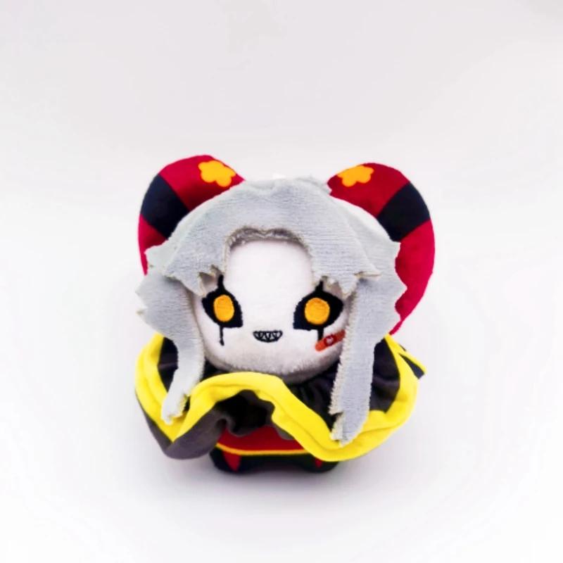 Cute Circus Clown Plush Toy Soft Pierrot Stuffed Animal Kawaii Anime Doll Birthday Gift Home Decor 10cm