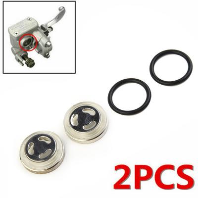 Schauglaslinse & Gummidichtung 2er-Pack Glas Motorrad