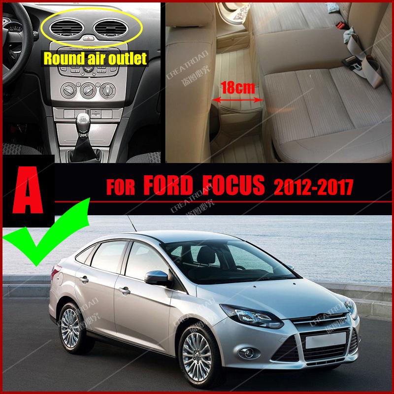 Auto Fußmatten Für Ford Focus 2012 2013 2014 2015 2016 2017 Nach Auto Fuß Pads Automobil Teppich Abdeckung Innen