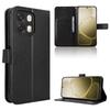 Flip-Hülle für OPPO A6 / OPPO A6S Ledertasche [Flip Vintage-Leder] Stoßfest Langlebig Retro Handyhülle