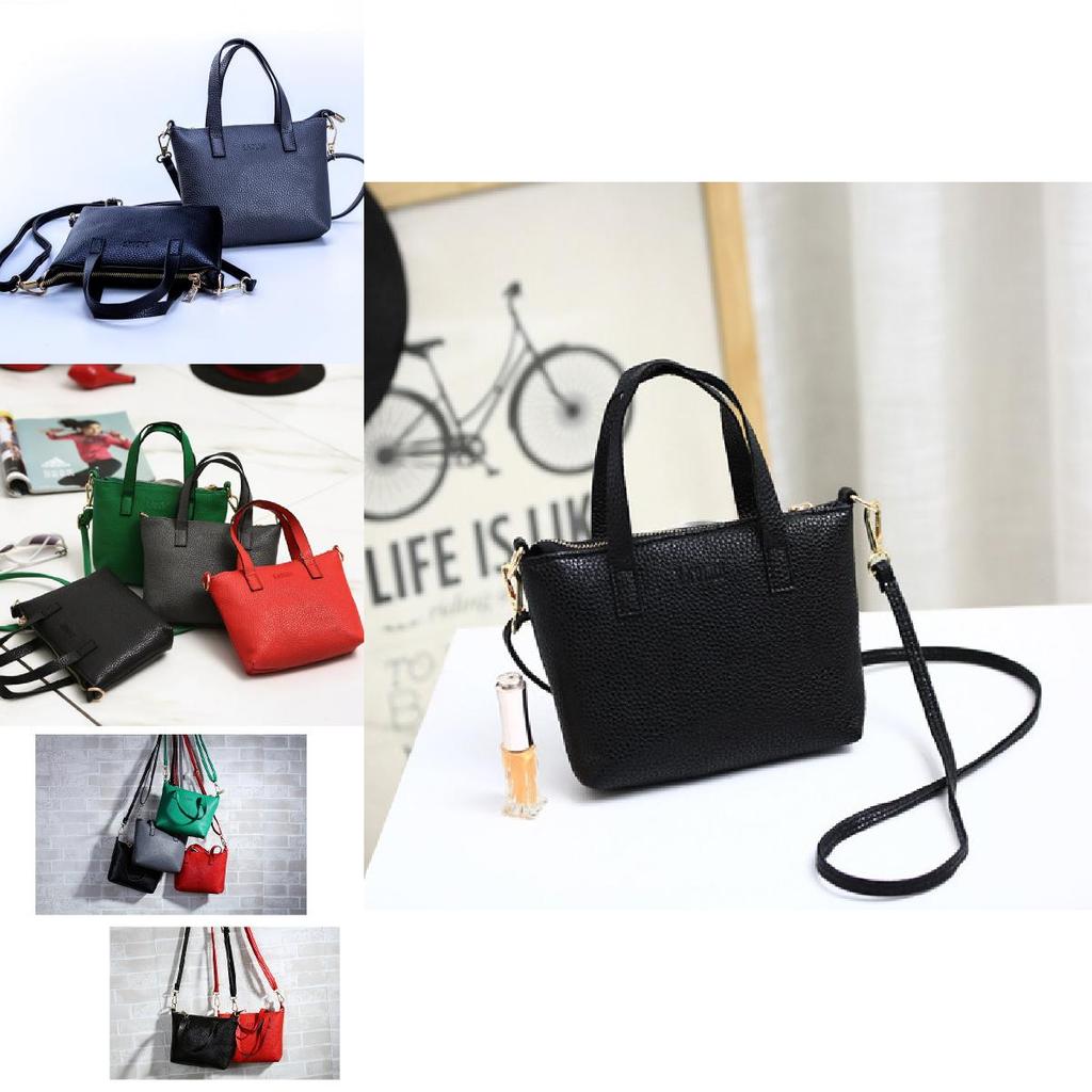 Fashionable Pu Leather Crossbody Bag For Women With Hidden Zipper Pocket