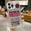 English label metal button apple 16promax mobile phone case iPhone14pro12/11 matte xs/xr