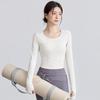 Youyou Women's Autumn/Winter Round Neck Long Sleeve Yoga & Training Top