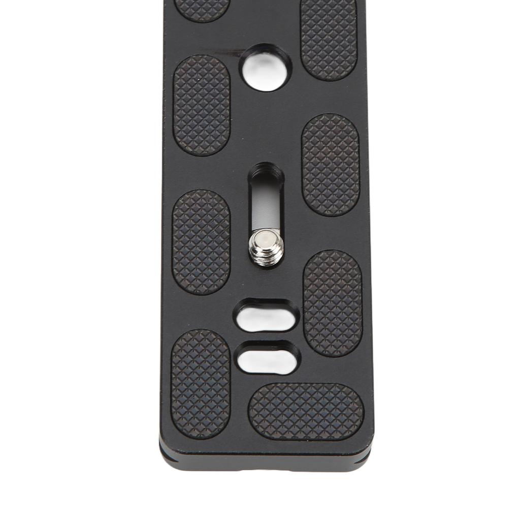 Quick Release Plate with 1Celsius4 Inch Screw and D Screw Fits for Arca Standard for Camera Tripod Head