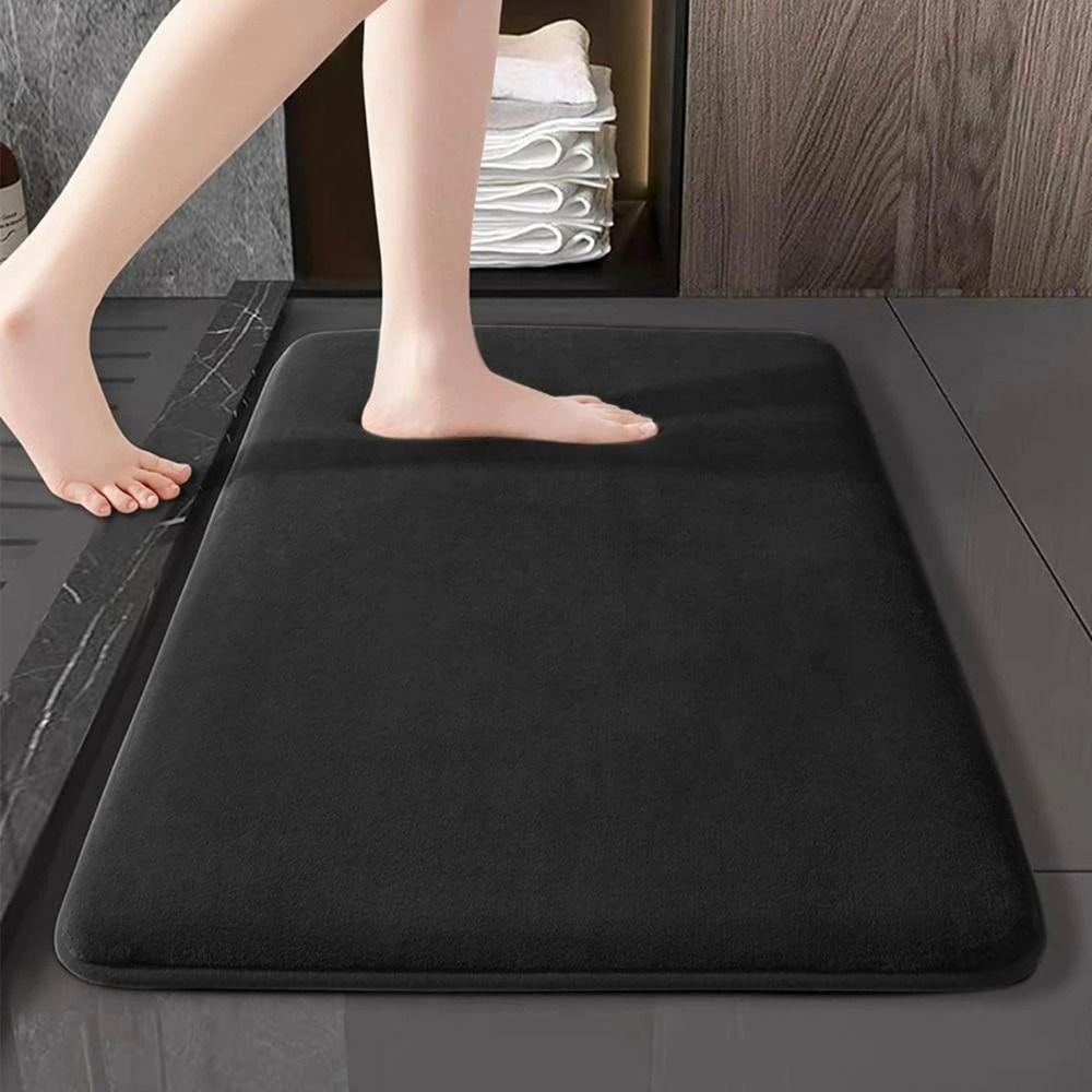 Anti-slip Bedroom Mat Ultra Soft Floor Mat Durable Bathroom Rug Household