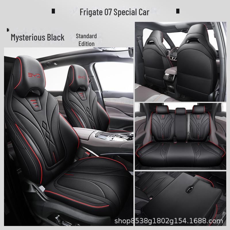 

BYD Frigate 07 Кожаный перфорированный универсальный чехол на сиденье автомобиля на все сезоны BYD Frigate 07
