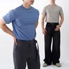 Onl Men Supima 20s ShorT Sleeve Muscle FiT T shirT whiTe
