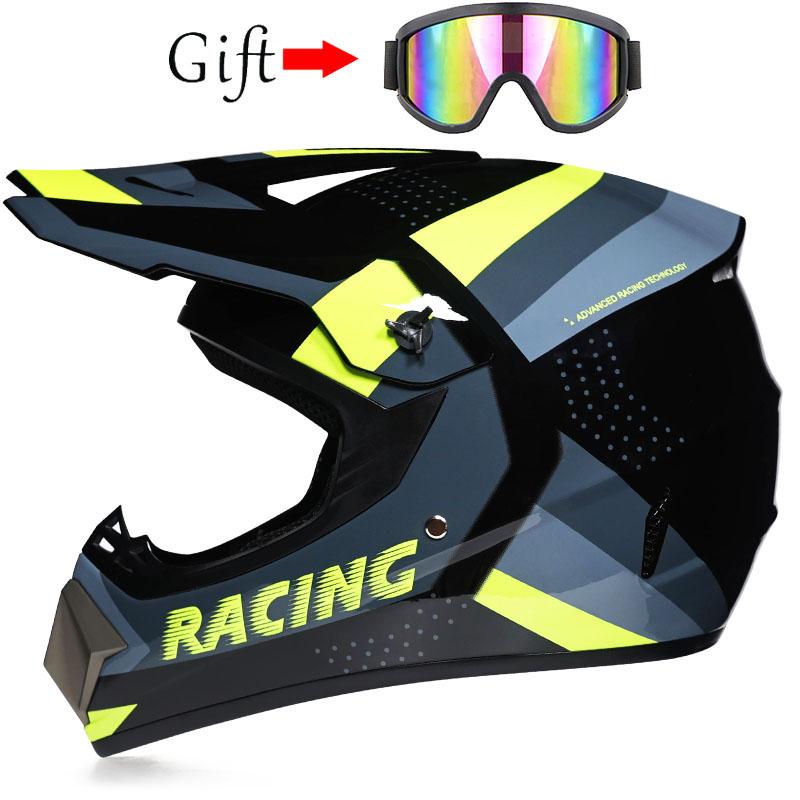 Motorcycle Full Face Helmets Motocross Off Road Racing Helmet Motorbike ATV Dirt Bike Racing Capacete Moto