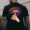 SHUT THE F*CK UP Leopard Lips Print Men's Unisex T-Shirt