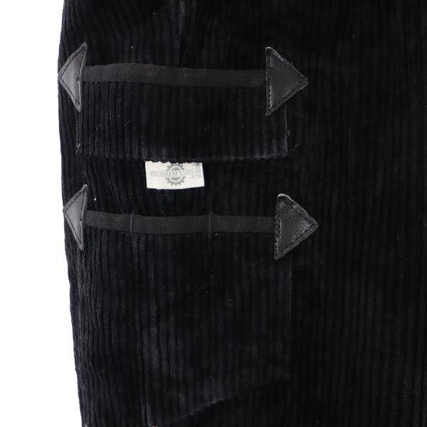 Vintage Black Corps Corduroy Pants W33 Black Logger Pants Men's Used