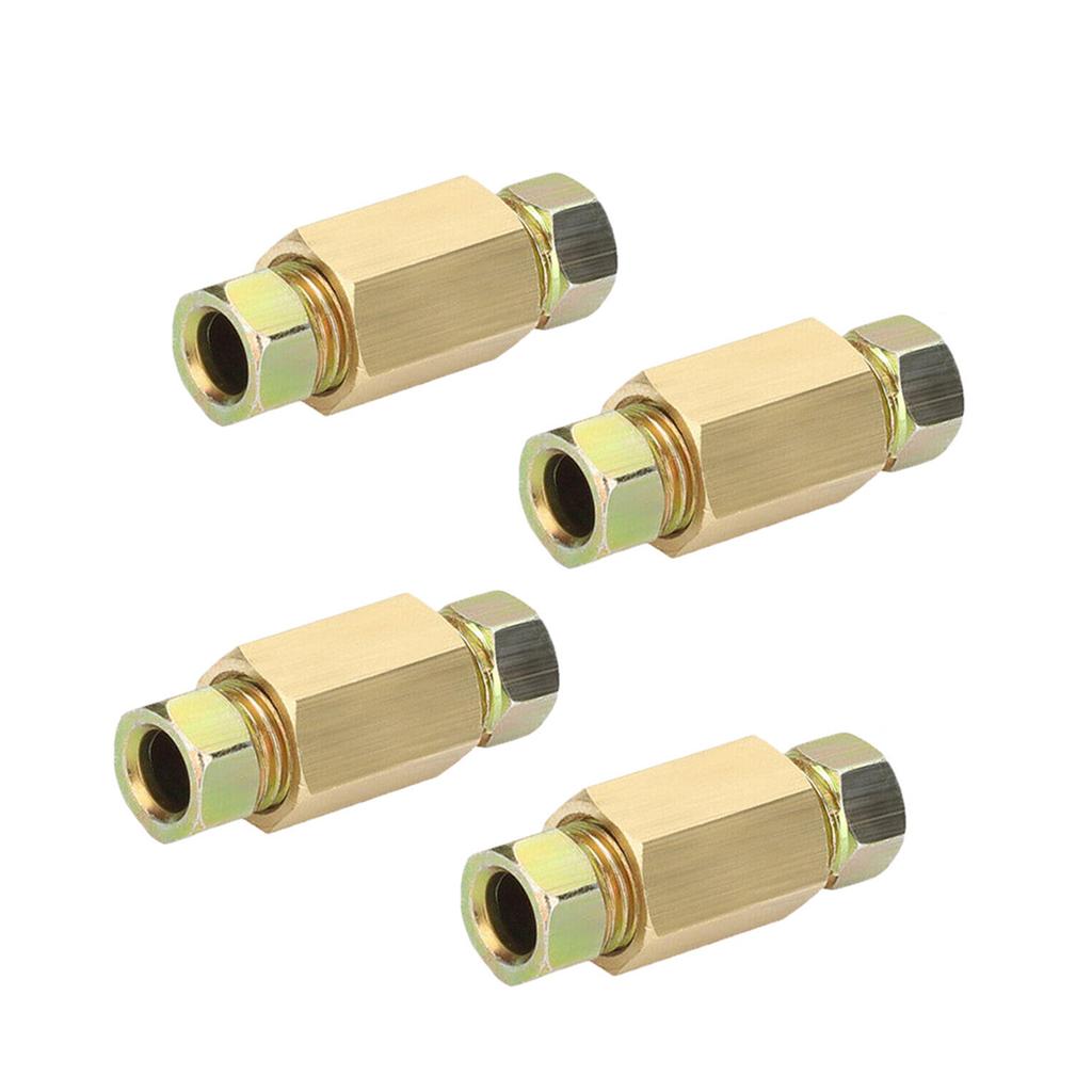 4x 3/8 inch-24 filete Racord tub de frână Fitinguri pentru conducte de frână Sortiment de accesorii pentru conducte de frână