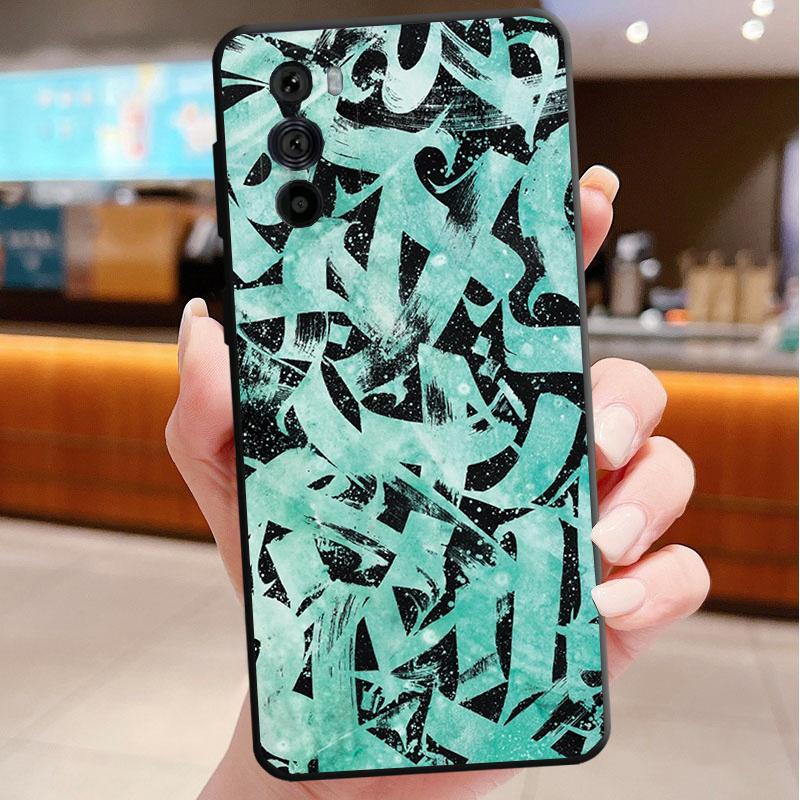 

Phone Case For Motorola Edge 50 40 Pro 60 50 40 30 Ultra Neo Fusion Moto G85 G72 G53 G54 G84 G13 G32 Pokras Lampas Graffiti Art Moto G32