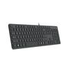 KB1430 Wired Silent Keyboard & Mouse Set - Ultra-Thin Design for Office & Laptop Use