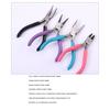 First Jewelry Jewelry Pliers Set of 4 Blue Needle-nosed Pliers Purple Round Nose Pliers Black Curved Nose Pliers