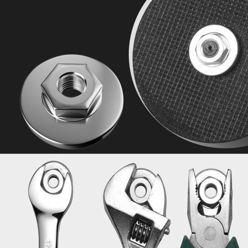 Quick Change Angle Grinder Pressure Plate Sturdy Hexagon Nut Pressure Plate  Angle Grinder
