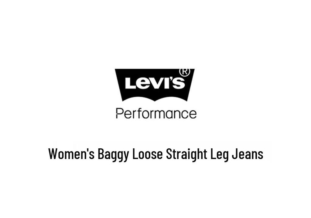 Levi's Women's Winter Warm Baggy Straight-Leg Jeans