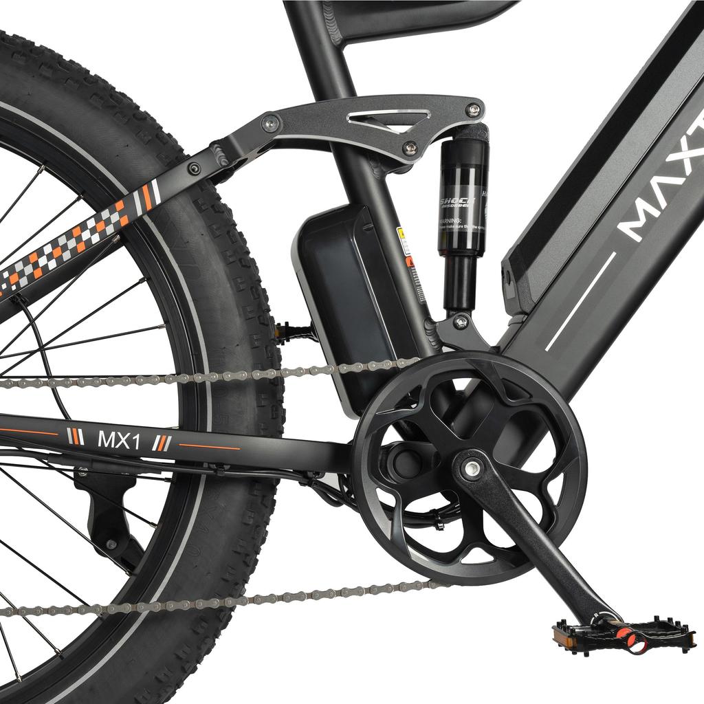 MAXTURN MX1 Elektrické kolo s baterií 48V 13AH, Hydraulické brzdy