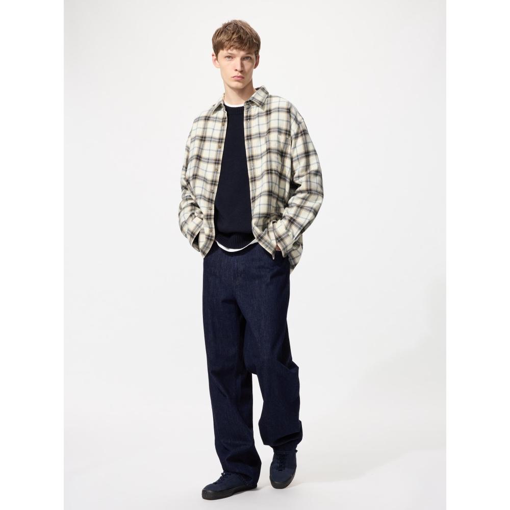 Uniqlo Flannel Check Shirt  Long Sleeve  B