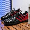 Breathable Youth Football Shoes PU Fabric Upper Rubber TF Studs Non-Slip Wear-Resistant Outdoor Training Cleats
