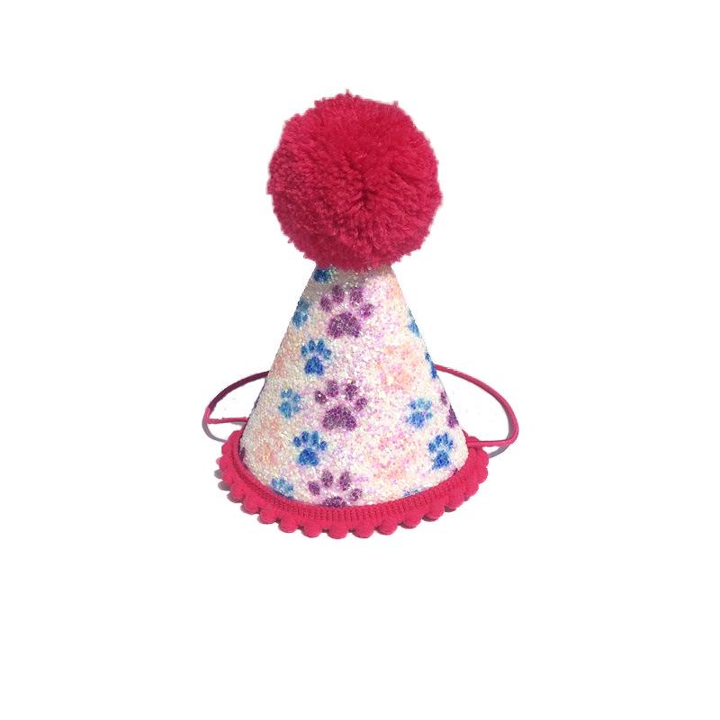 Nuevo Estilo Set de Sombrero de Fiesta y Pajarita para Mascotas para Gatos y Perros