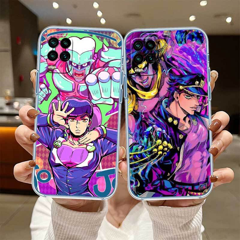JoJo's Bizarre Adventure Case for Motorola E7 E22 E20 E13 E15 E22S E30 E40 G10 G20 G04 G22 G23 G05 G75 G35 G55 G6 G7 G8 G9 Plus Power Play