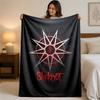 Coperta in Flanella con Stampa Slipknot Morbida Leggera Coperta Pluche per Letto Divano Uso Domestico