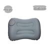 Jin Mao U-Shaped Inflatable Travel Neck Pillow with TPU & Milk Silk